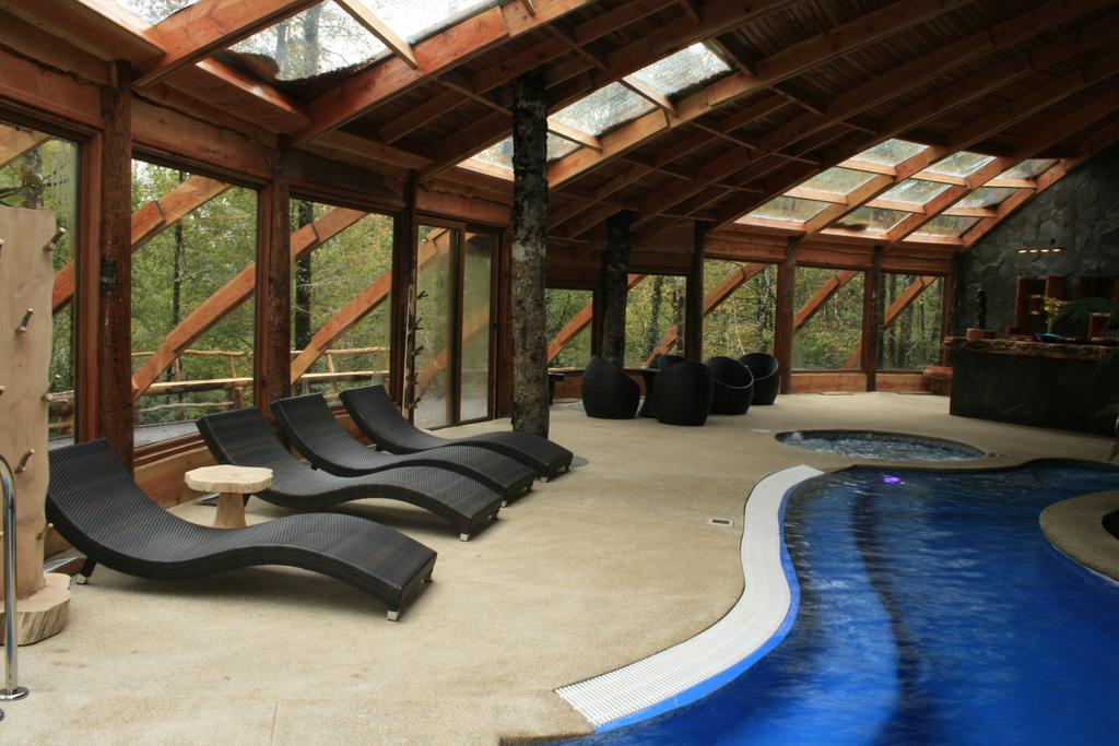 Huilo Huilo Nawelpi Lodge Puerto Fuy Exterior photo